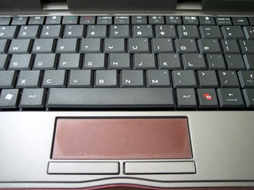 The REDFLY\'s Keyboard & Touchpad