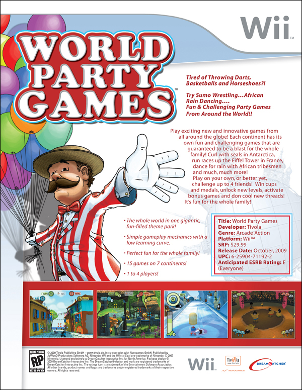 party games for wii