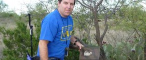 Gary holding ammo can