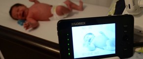 Baby J trying to peak out sound level meter