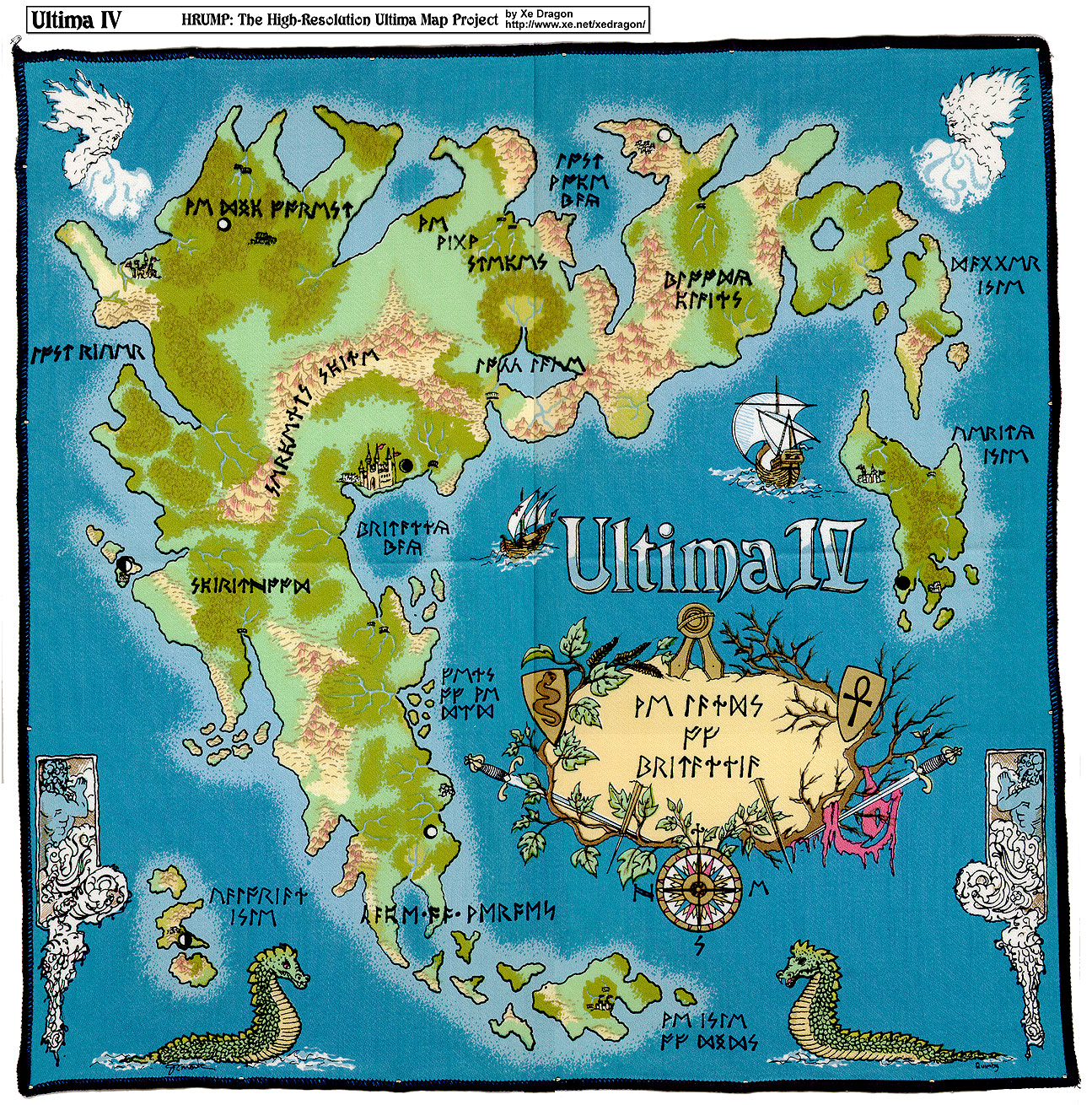 Ultima 4 Map