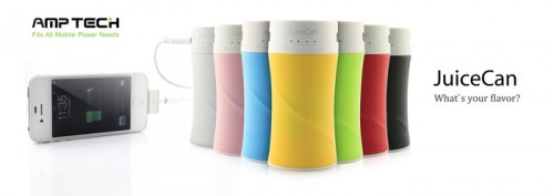 Gear Diary JuiceCan Portable Power Recharger Now Available photo