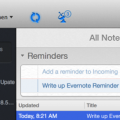 Evernote Reminders