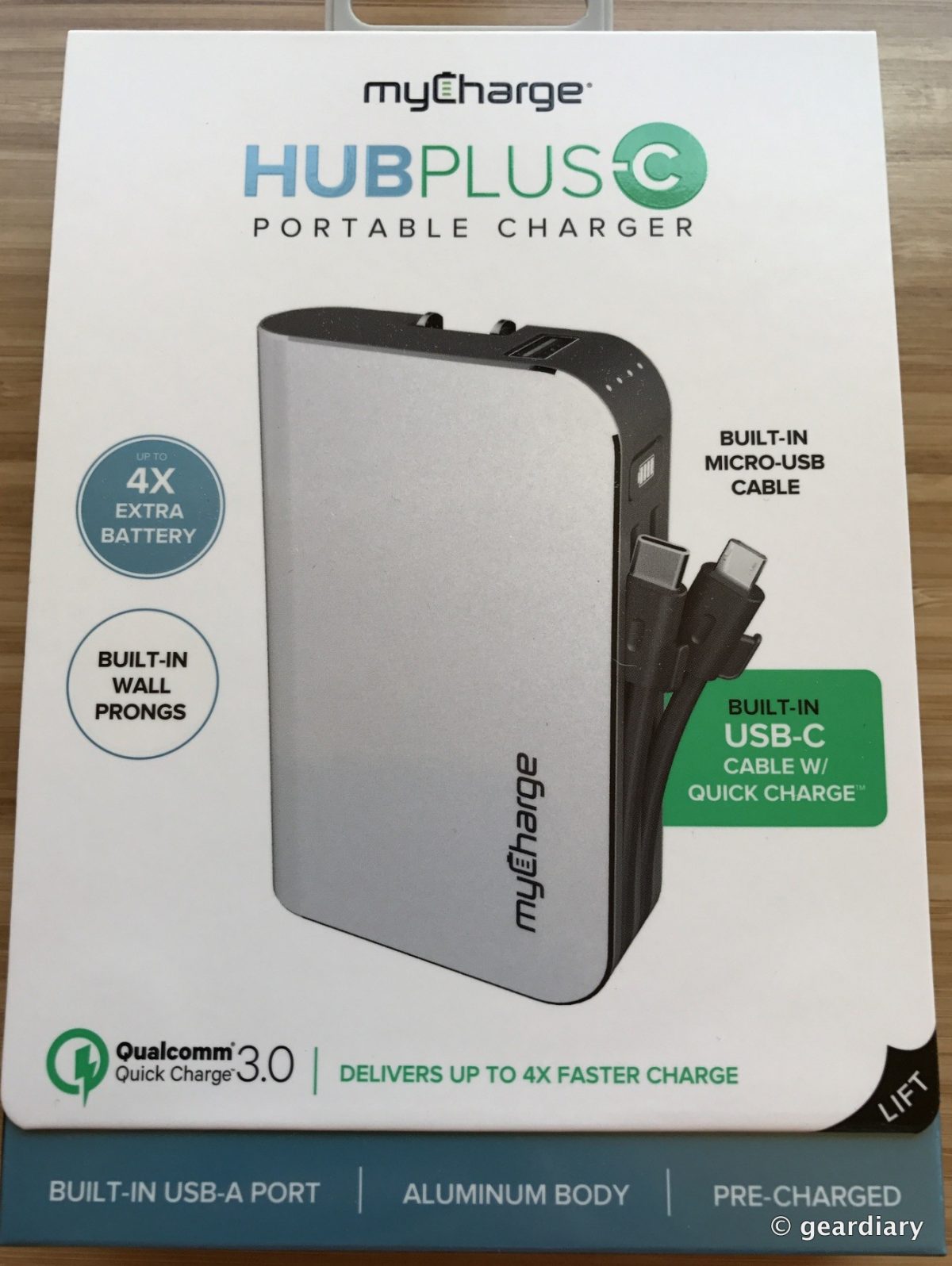 Mycharge Hubplus C Mah Portable Charger Review Gear Diary