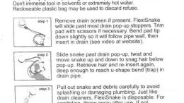 The FlexiSnake Hair Clog Tool Review