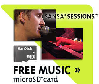 Review: Sansa Sessions, free music for your new Sansa Fuze