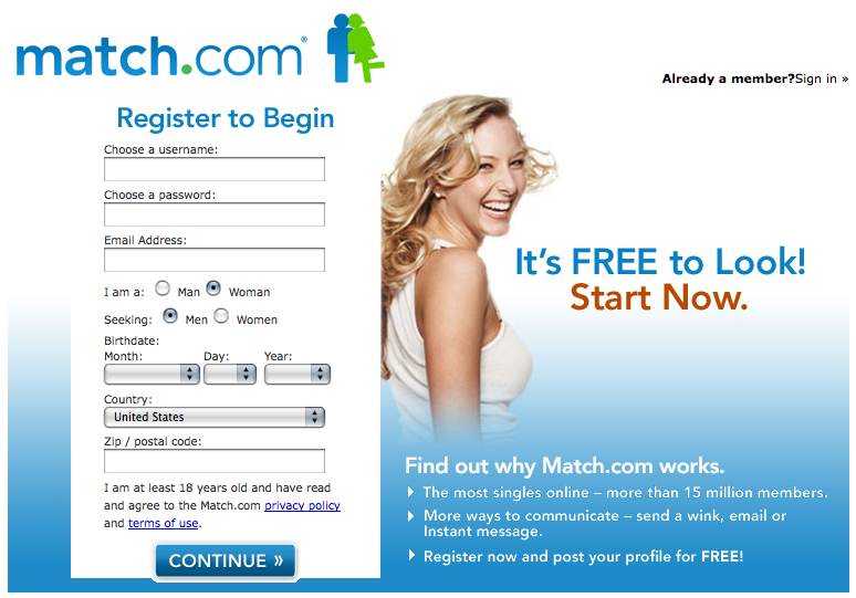 Choosing an Online Dating Site