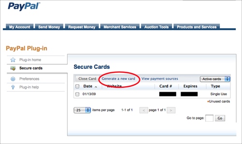 Use PayPal s Free Disposable Credit Card Number To Manage Recurring 