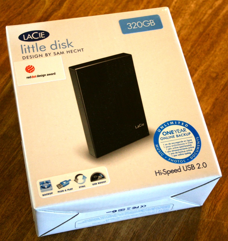 LaCie Little Disk 320GB Hard Drive Review