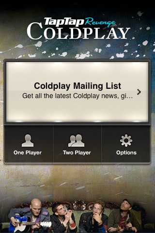 Tap Tap Revenge, Coldplay Edition Review