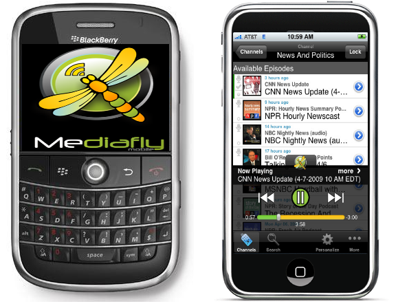 Mediafly for BlackBerry Review