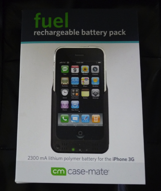 Case-Mate Fuel Battery For iPhone 3G (And Now iPhone 3G S)