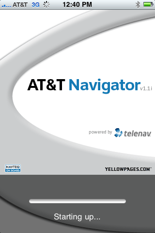 First Look: AT&T Navigator for iPhone
