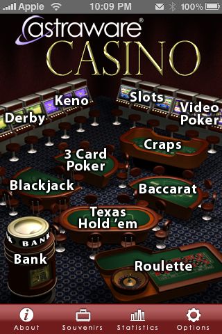 Astraware Casino for iPhone/iPod Touch Review