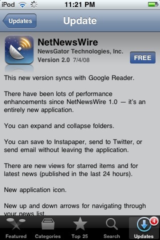 NetNewsWire With Google Reader Sync Now Available