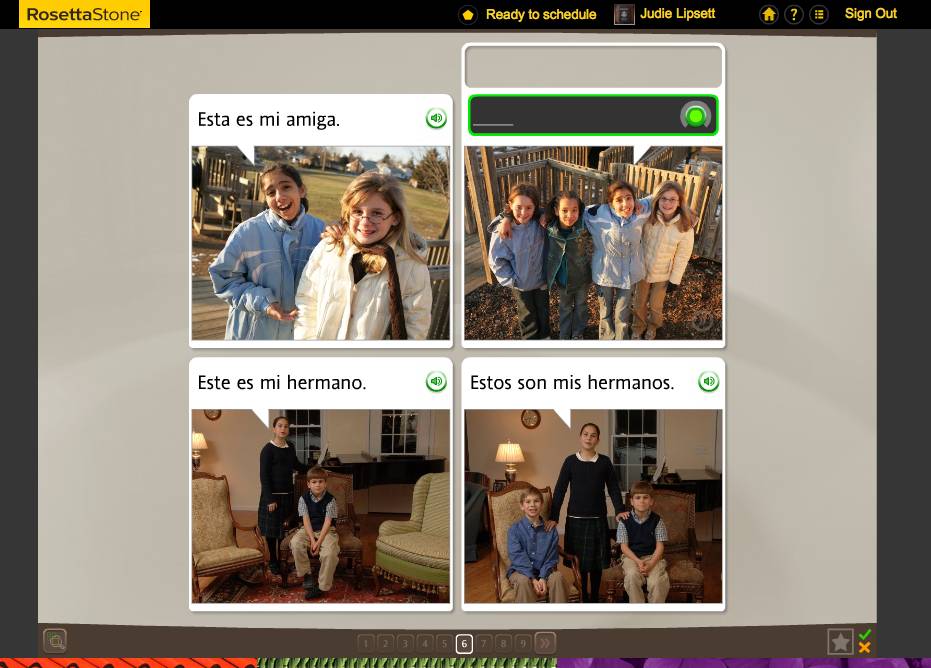 Teaching an Old Dog New Tricks: Week Five into the Rosetta Stone TOTALe Program 4 Teaching an Old Dog New Tricks: Week Five into the Rosetta Stone TOTALe Program