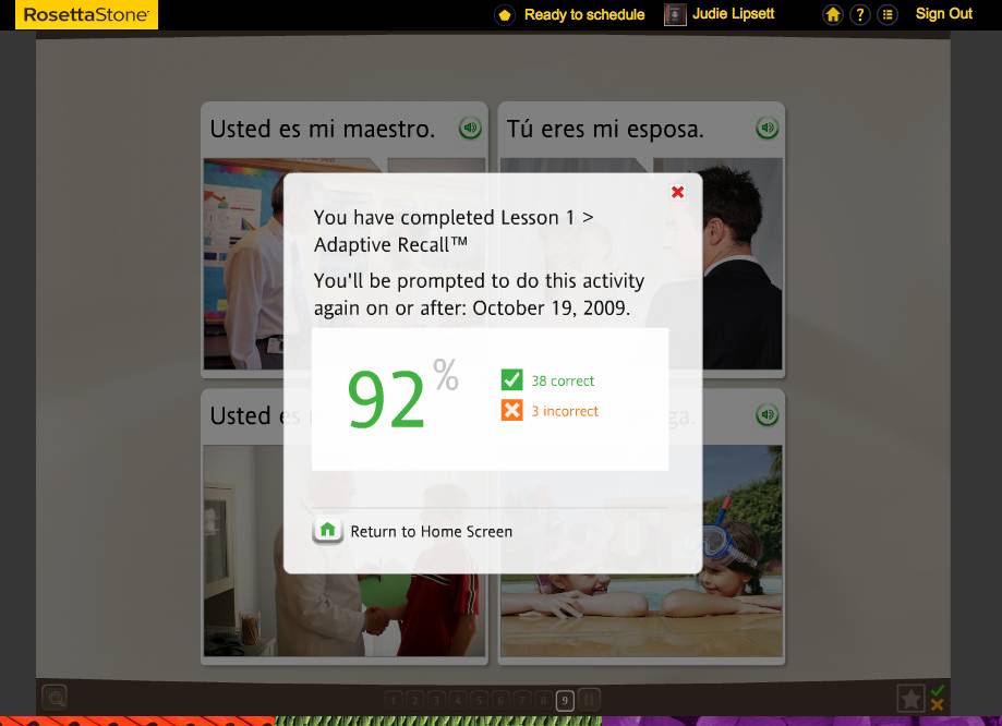 Teaching an Old Dog New Tricks: Week Five into the Rosetta Stone TOTALe Program 5 Teaching an Old Dog New Tricks: Week Five into the Rosetta Stone TOTALe Program
