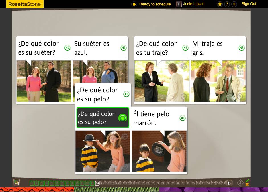 Teaching an Old Dog New Tricks: Week Five into the Rosetta Stone TOTALe Program 15 Teaching an Old Dog New Tricks: Week Five into the Rosetta Stone TOTALe Program