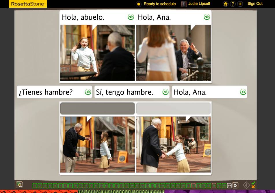 Teaching an Old Dog New Tricks: Week Five into the Rosetta Stone TOTALe Program 23 Teaching an Old Dog New Tricks: Week Five into the Rosetta Stone TOTALe Program