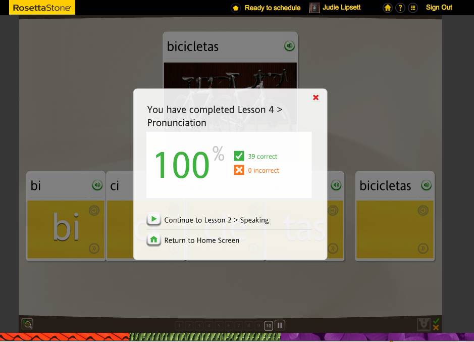 Teaching an Old Dog New Tricks: Week Five into the Rosetta Stone TOTALe Program 26 Teaching an Old Dog New Tricks: Week Five into the Rosetta Stone TOTALe Program