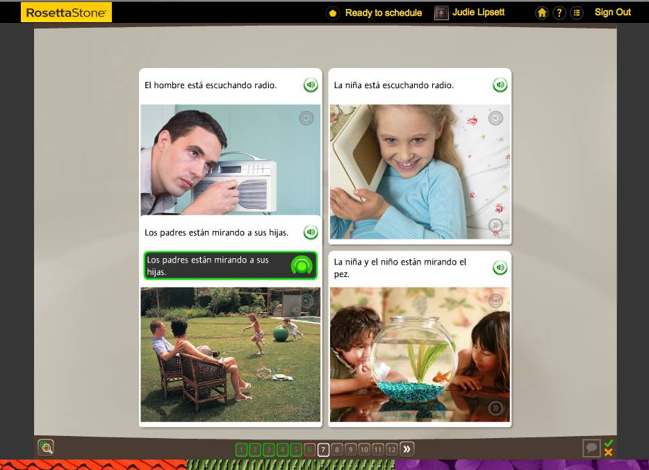 Teaching an Old Dog New Tricks: Week Five into the Rosetta Stone TOTALe Program 30 Teaching an Old Dog New Tricks: Week Five into the Rosetta Stone TOTALe Program