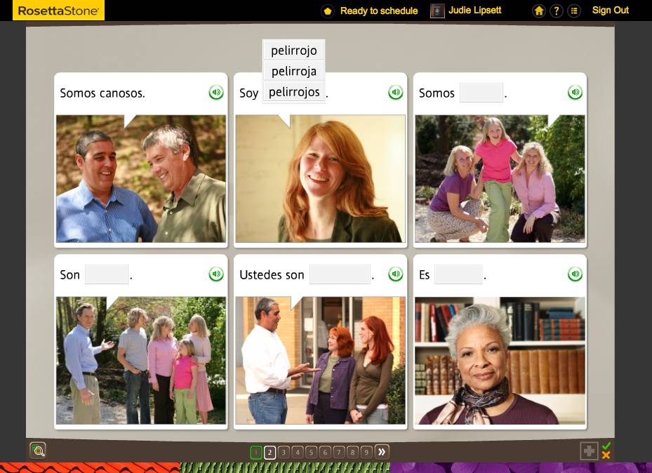 Teaching an Old Dog New Tricks: Week Five into the Rosetta Stone TOTALe Program 36 Teaching an Old Dog New Tricks: Week Five into the Rosetta Stone TOTALe Program