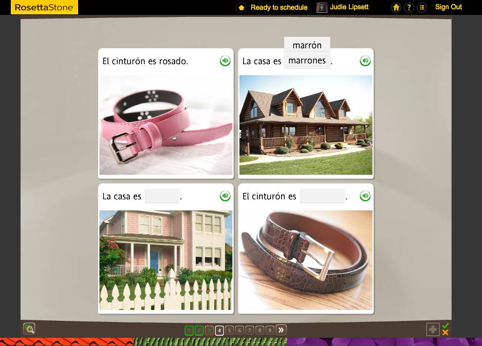 Teaching an Old Dog New Tricks: Week Five into the Rosetta Stone TOTALe Program 37 Teaching an Old Dog New Tricks: Week Five into the Rosetta Stone TOTALe Program