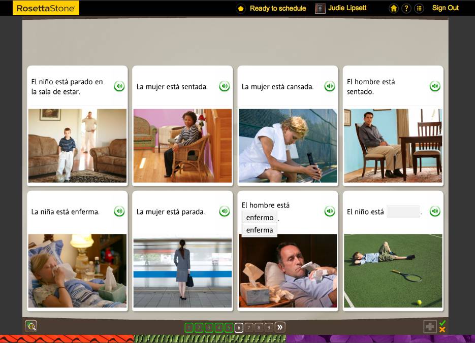 Teaching an Old Dog New Tricks: Week Five into the Rosetta Stone TOTALe Program 38 Teaching an Old Dog New Tricks: Week Five into the Rosetta Stone TOTALe Program