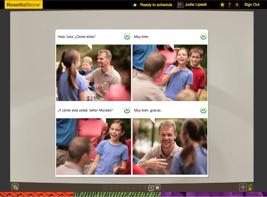 Teaching an Old Dog New Tricks: Week Five into the Rosetta Stone TOTALe Program 39 Teaching an Old Dog New Tricks: Week Five into the Rosetta Stone TOTALe Program