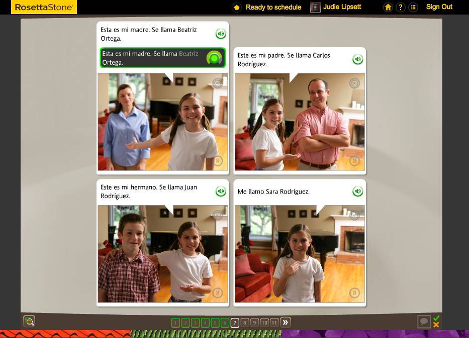 Teaching an Old Dog New Tricks: Week Five into the Rosetta Stone TOTALe Program 47 Teaching an Old Dog New Tricks: Week Five into the Rosetta Stone TOTALe Program