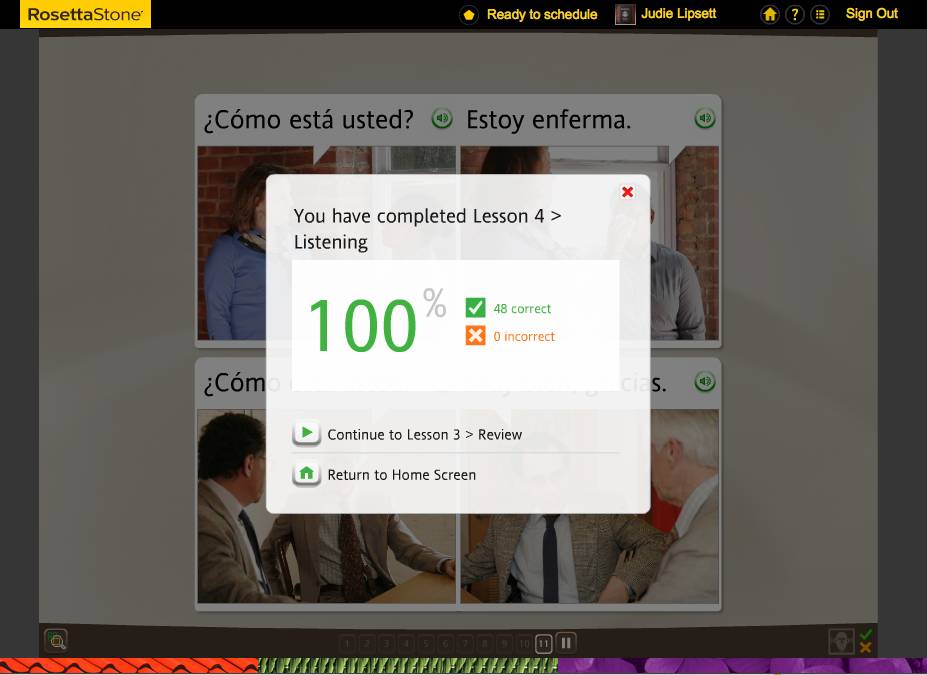 Teaching an Old Dog New Tricks: Week Five into the Rosetta Stone TOTALe Program 50 Teaching an Old Dog New Tricks: Week Five into the Rosetta Stone TOTALe Program