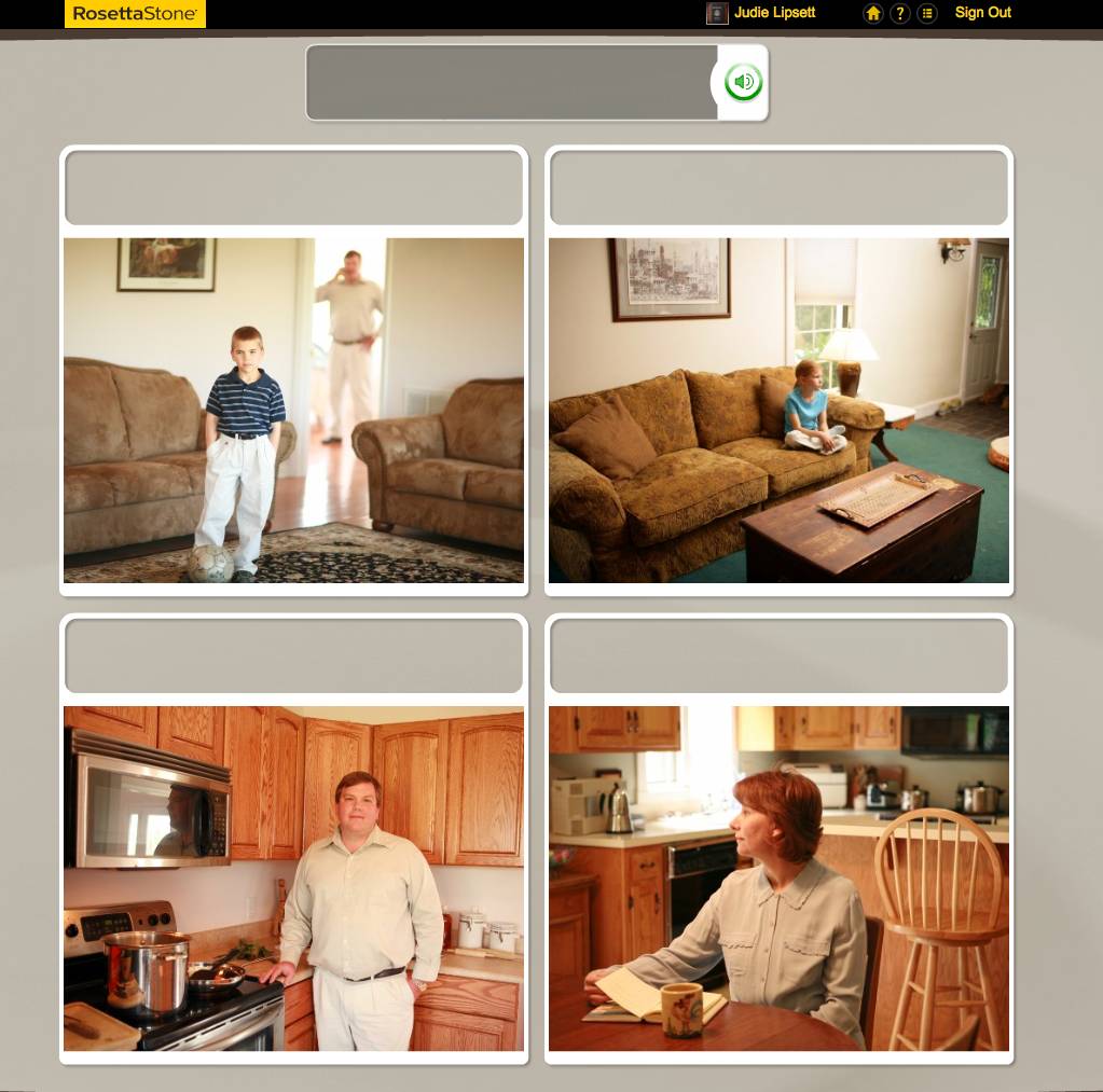 Teaching an Old Dog New Tricks: Week Four into the Rosetta Stone TOTALe Program
