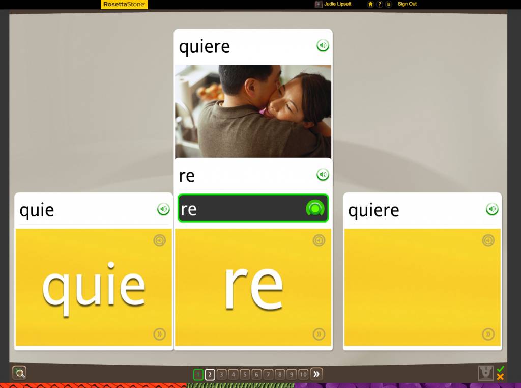 Teaching an Old Dog New Tricks: Week Four into the Rosetta Stone TOTALe Program