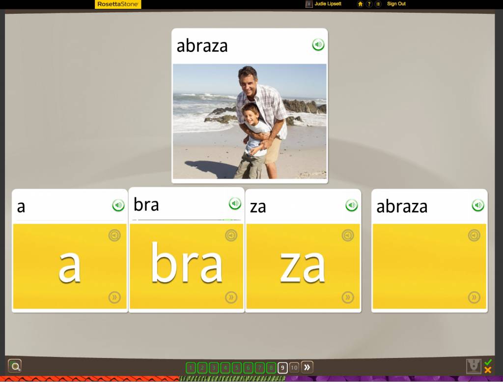 Teaching an Old Dog New Tricks: Week Four into the Rosetta Stone TOTALe Program