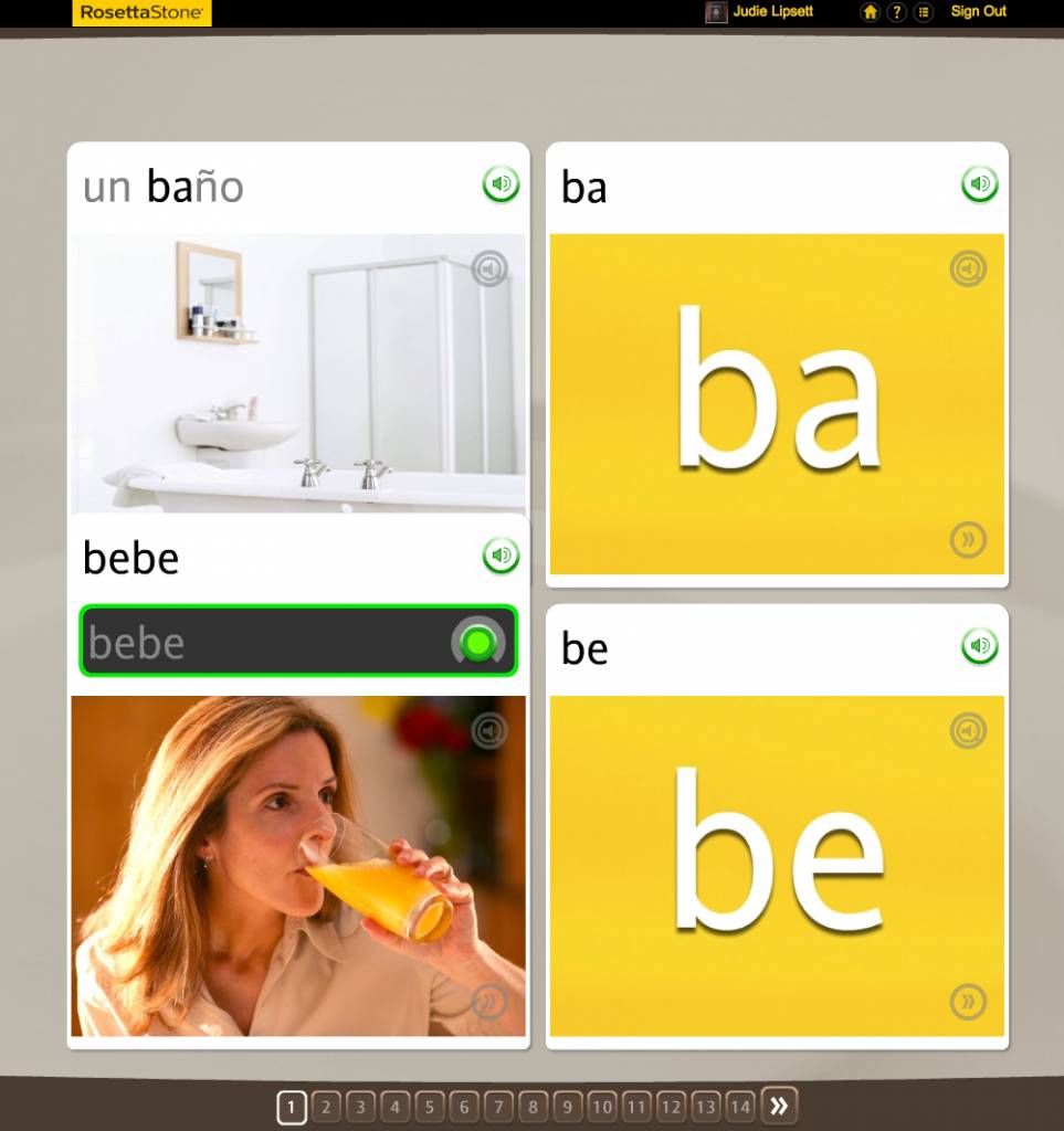 Teaching an Old Dog New Tricks: Week Four into the Rosetta Stone TOTALe Program