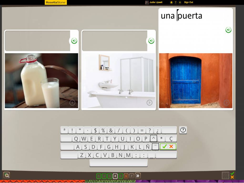 Teaching an Old Dog New Tricks: Week Four into the Rosetta Stone TOTALe Program