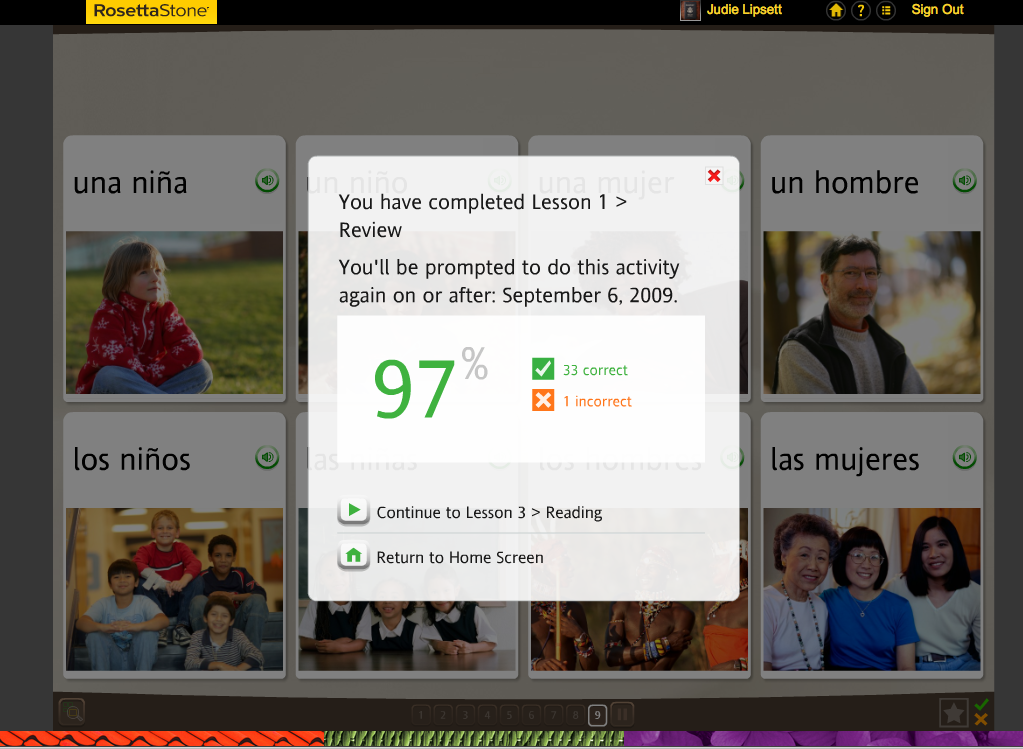 Teaching an Old Dog New Tricks: Week One into the Rosetta Stone TOTALe Program