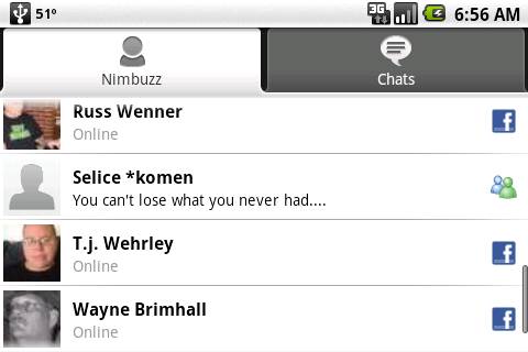 Review: Nimbuzz for Android