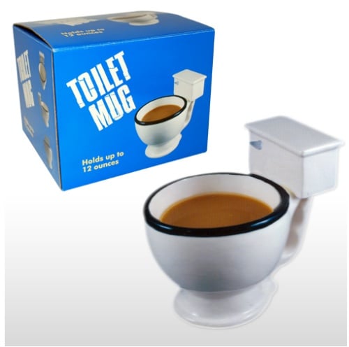 Toilet Coffee Mug Puts Fun Back into Holiday Grab Bag Gifts