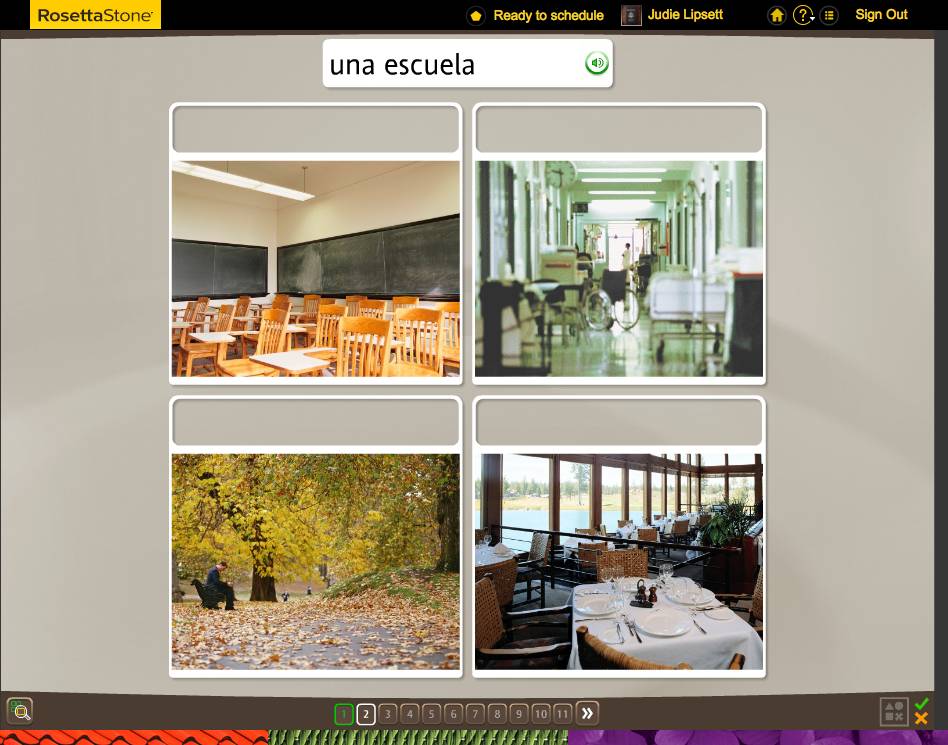 Rosetta Stone TOTALe Program, Week 7