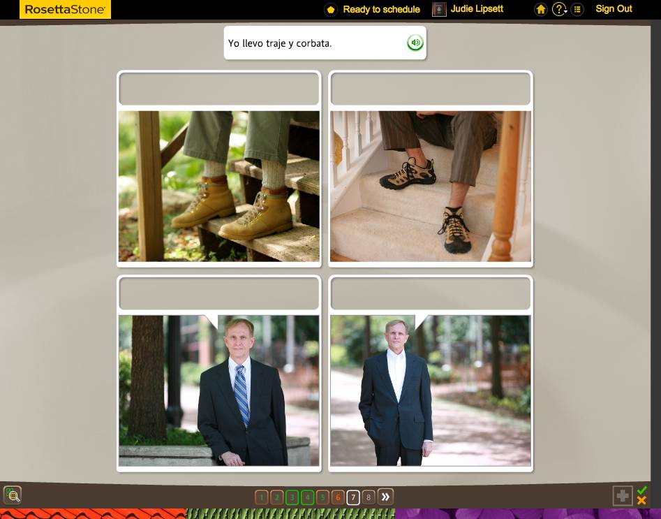 Rosetta Stone TOTALe Program, Week 7
