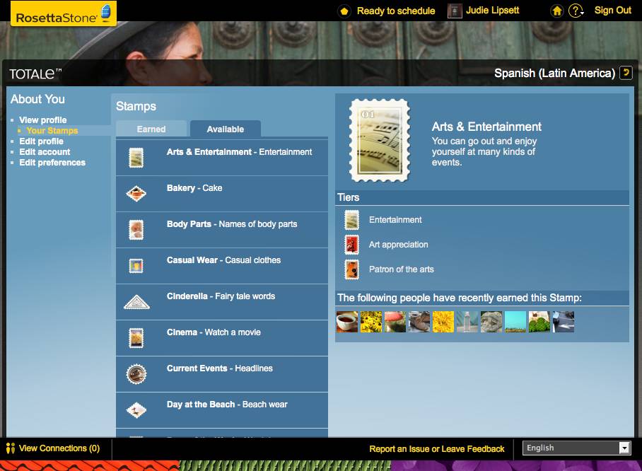 Teaching an Old Dog New Tricks: Week Six into the Rosetta Stone TOTALe Program 6 Teaching an Old Dog New Tricks: Week Six into the Rosetta Stone TOTALe Program
