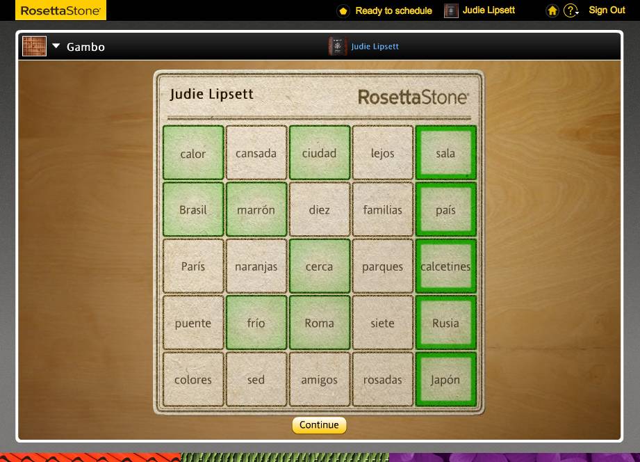 Teaching an Old Dog New Tricks: Week Six into the Rosetta Stone TOTALe Program 10 Teaching an Old Dog New Tricks: Week Six into the Rosetta Stone TOTALe Program