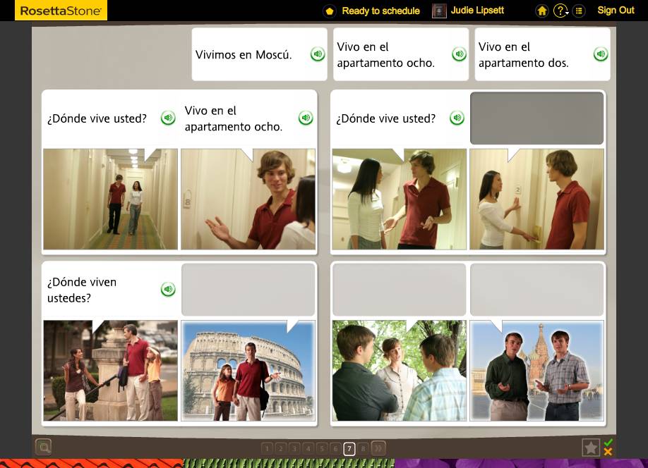 Teaching an Old Dog New Tricks: Week Six into the Rosetta Stone TOTALe Program 18 Teaching an Old Dog New Tricks: Week Six into the Rosetta Stone TOTALe Program