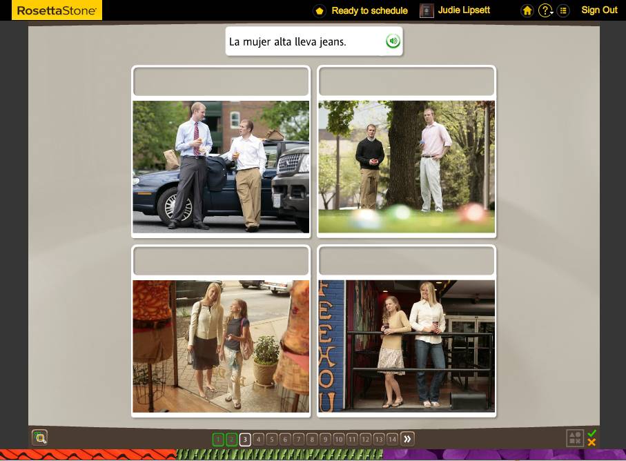 Teaching an Old Dog New Tricks: Week Six into the Rosetta Stone TOTALe Program 21 Teaching an Old Dog New Tricks: Week Six into the Rosetta Stone TOTALe Program