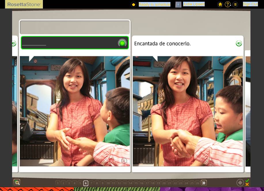 Teaching an Old Dog New Tricks: Week Six into the Rosetta Stone TOTALe Program 40 Teaching an Old Dog New Tricks: Week Six into the Rosetta Stone TOTALe Program
