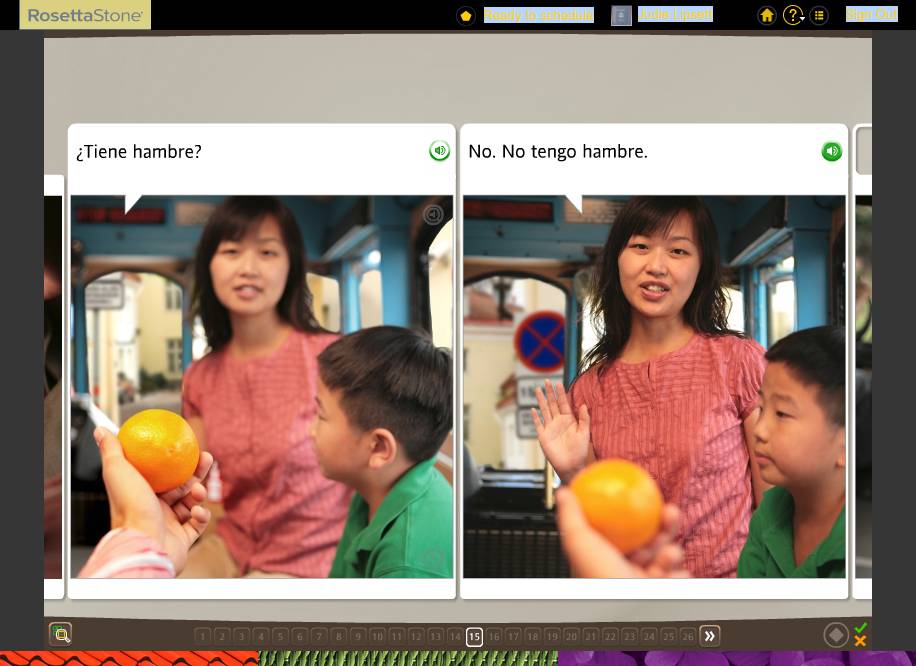 Teaching an Old Dog New Tricks: Week Six into the Rosetta Stone TOTALe Program 49 Teaching an Old Dog New Tricks: Week Six into the Rosetta Stone TOTALe Program
