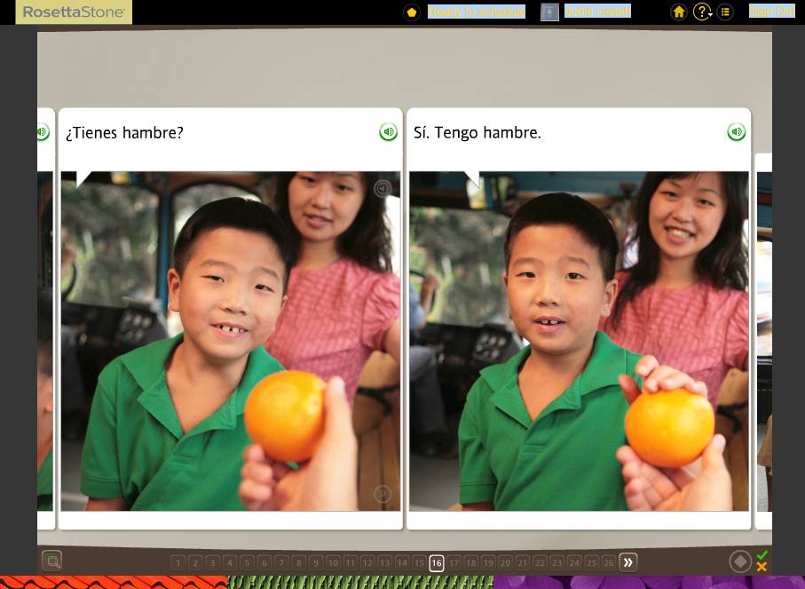 Teaching an Old Dog New Tricks: Week Six into the Rosetta Stone TOTALe Program 50 Teaching an Old Dog New Tricks: Week Six into the Rosetta Stone TOTALe Program