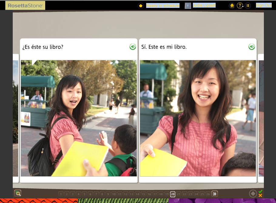 Teaching an Old Dog New Tricks: Week Six into the Rosetta Stone TOTALe Program 54 Teaching an Old Dog New Tricks: Week Six into the Rosetta Stone TOTALe Program