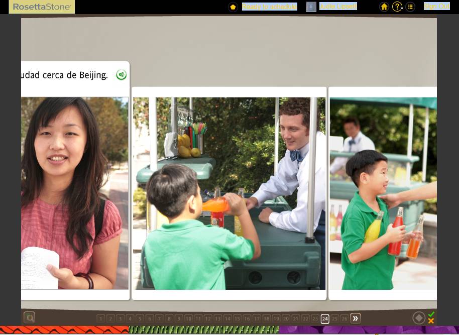 Teaching an Old Dog New Tricks: Week Six into the Rosetta Stone TOTALe Program 58 Teaching an Old Dog New Tricks: Week Six into the Rosetta Stone TOTALe Program
